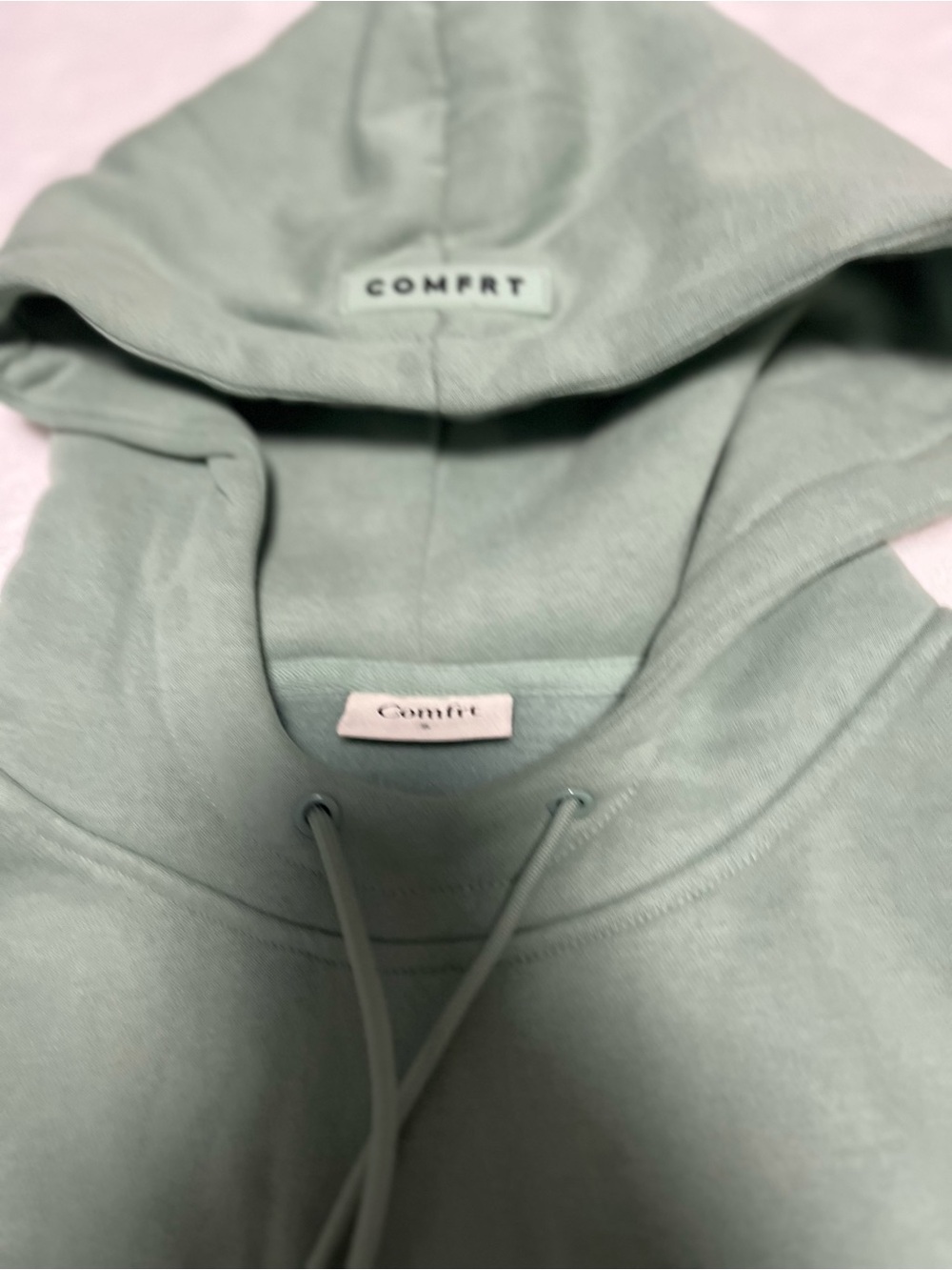Comfrt womens Hoodie & Sweatpants Set - Sage Green - Picture 4 of 9